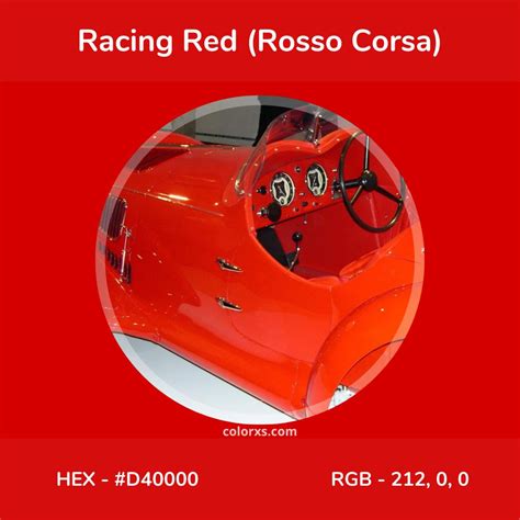 rosso hermes color carro|rosso corsa paint history.